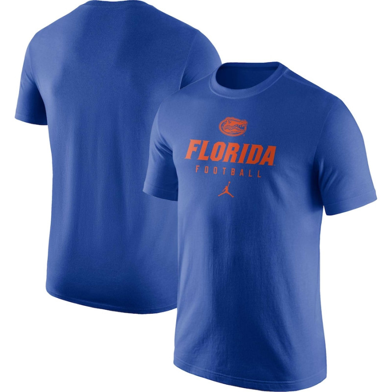 Men's - Florida Gators Jordan Brand Team Issue Performance Royal College Football T-Shirt Men's - Florida Gators Jordan Brand Team Issue Performance Royal College Football T-Shirt