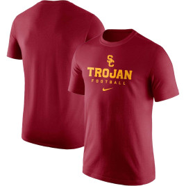Men's - USC Trojans Nike Team Issue Performance Cardinal College Football T-Shirt Men's - USC Trojans Nike Team Issue Performance Cardinal College Football T-Shirt