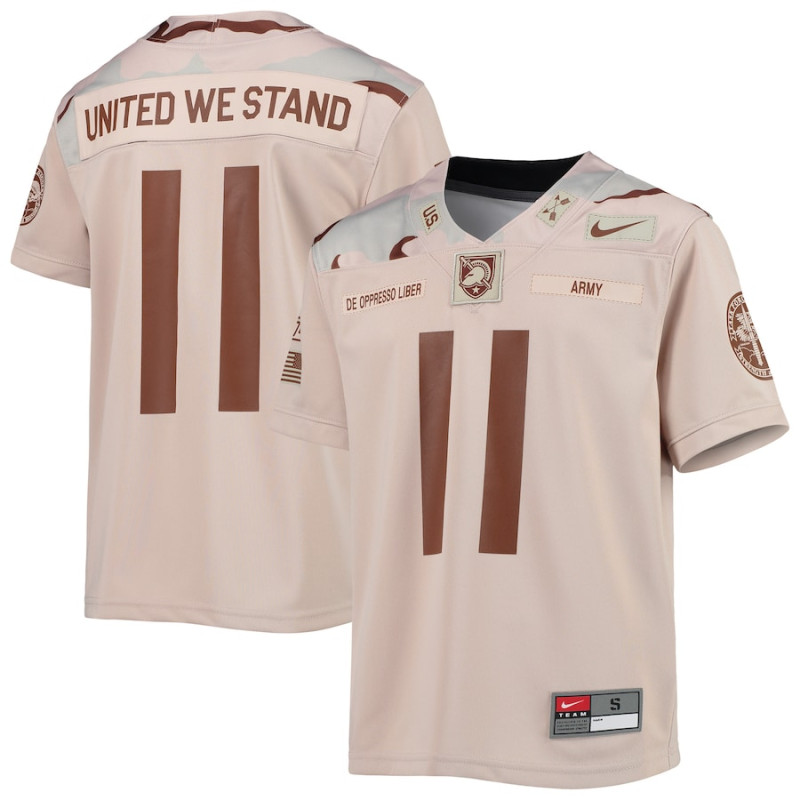 Youth #11 Army Black Knights Nike Untouchable Replica Tan College Football Jersey Youth #11 Army Black Knights Nike Untouchable Replica Tan College Football Jersey