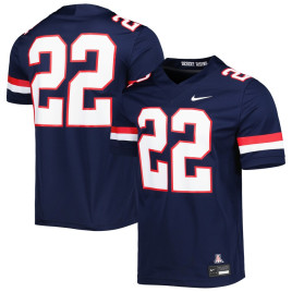 Men's - #22 Arizona Wildcats Nike Untouchable Navy College Football Jersey