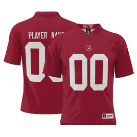 Youth Alabama Crimson Tide ProSphere NIL Customize Crimson College Football Jersey Youth Alabama Crimson Tide ProSphere NIL Customize Crimson College Football Jersey