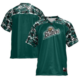 Men's - Bemidji State Beavers Green College Football Jersey