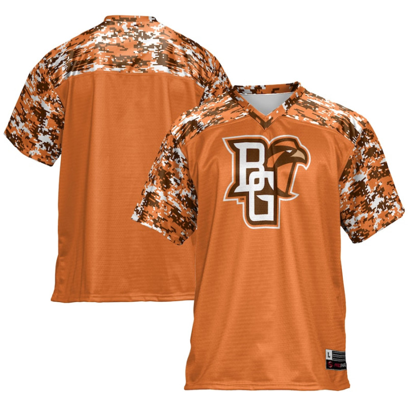 Men's - Bowling Green St. Falcons Orange College Football Jersey Men's - Bowling Green St. Falcons Orange College Football Jersey