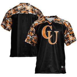 Men's - Campbell Fighting Camels Black College Football Jersey