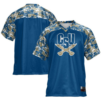 Men's - Charleston Southern Buccaneers Blue College Football Jersey