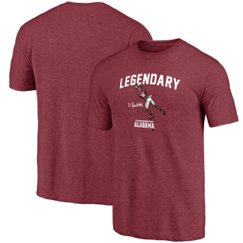 Men's - DeVonta Smith Alabama Crimson Tide 2021 Draft Class Player Graphic Crimson College Football T-Shirt