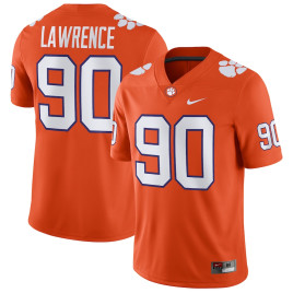 Men's - Dexter Lawrence Clemson Tigers Nike Alumni Player Orange College Football Jersey