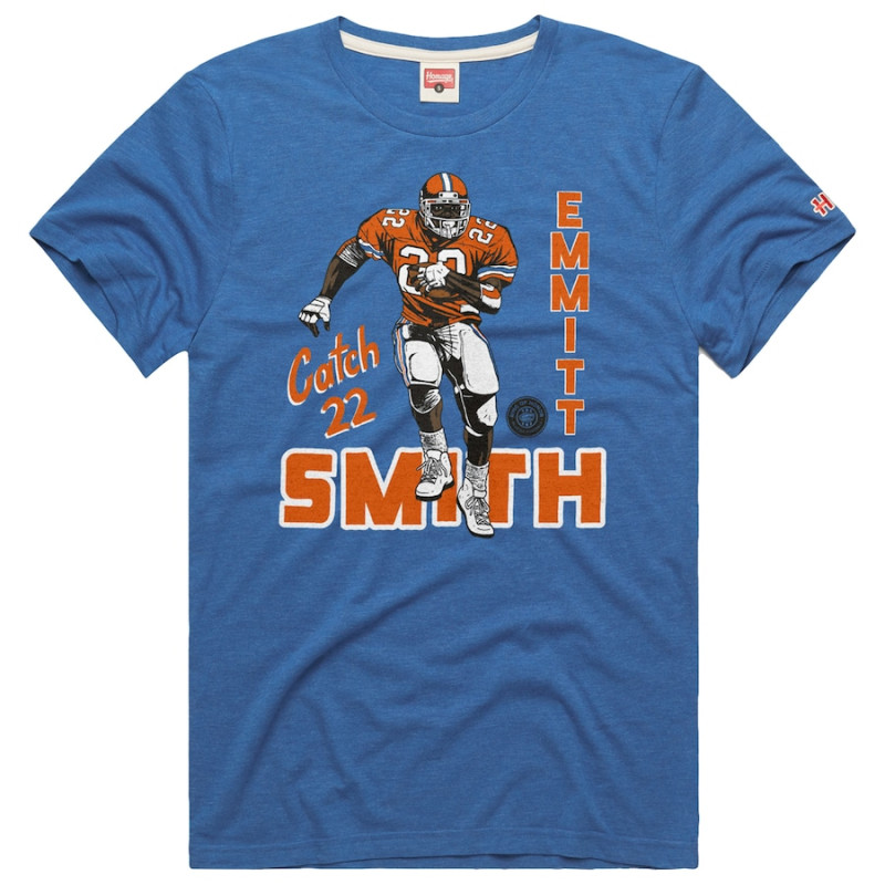 Men's - Emmitt Smith Florida Gators Homage Ring of Honor Royal College Football T-Shirt Men's - Emmitt Smith Florida Gators Homage Ring of Honor Royal College Football T-Shirt