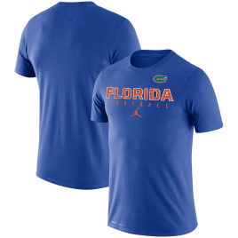 Men's - Florida Gators Jordan Brand Practice Legend Performance Royal College Football T-Shirt