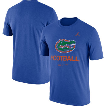 Men's - Florida Gators Jordan Brand Team Legend Heathered Royal College Football T-Shirt