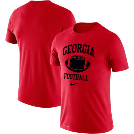 Men's - Georgia Bulldogs Nike Retro Lockup Legend Performance Red College Football T-Shirt Men's - Georgia Bulldogs Nike Retro Lockup Legend Performance Red College Football T-Shirt