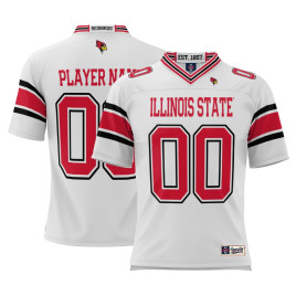Men's - Illinois State Redbirds ProSphere NIL Customize White College Football Jersey