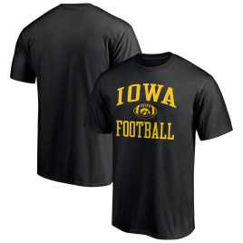 Men's - Iowa Hawkeyes Fanatics Branded First Sprint Team Black College Football T-Shirt