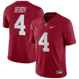 Men's - Jerry Jeudy Alabama Crimson Tide Nike Player Game Crimson College Football Jersey