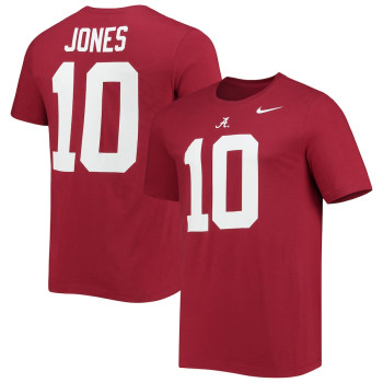 Men's - Julio Jones Alabama Crimson Tide Nike Alumni Name & Number Team Crimson College Football T-Shirt