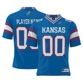 Youth Kansas Jayhawks ProSphere NIL Customize Blue College Football Jersey