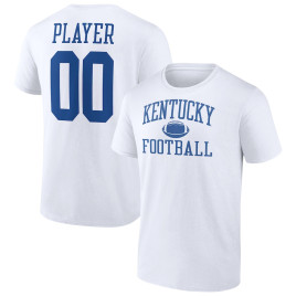 Men's - Kentucky Wildcats Fanatics Branded Customize NIL Gameday Tradition White College Football T-Shirt