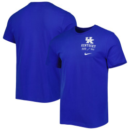 Men's - Kentucky Wildcats Nike Team Practice Performance Royal College Football T-Shirt Men's - Kentucky Wildcats Nike Team Practice Performance Royal College Football T-Shirt