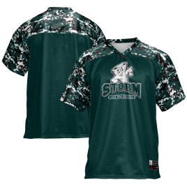 Men's - Lake Erie Storm Green College Football Jersey