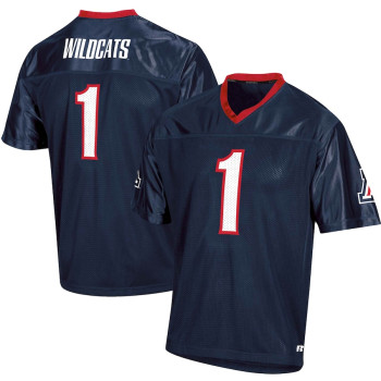 Men's - Navy Arizona Wildcats Replica Jersey College Football Jersey