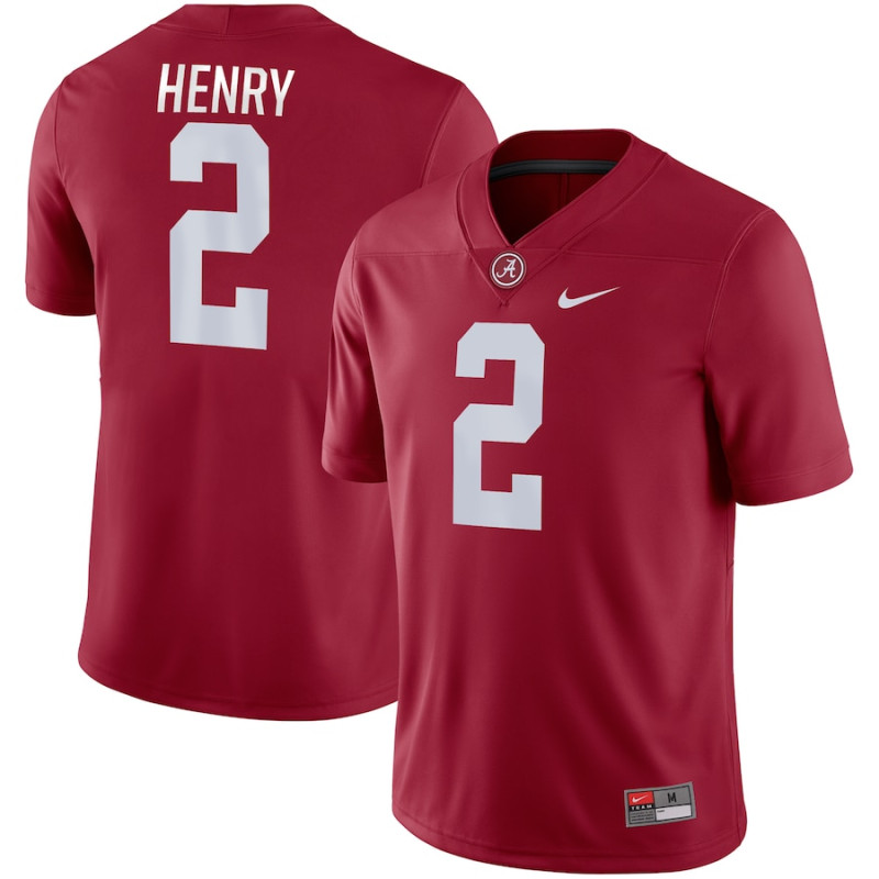 Men's - Nike Derrick Henry Crimson Alabama Crimson Tide Game Jersey College Football Jersey Men's - Nike Derrick Henry Crimson Alabama Crimson Tide Game Jersey College Football Jersey