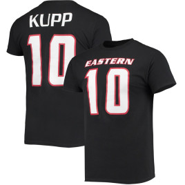 Men's - Original Retro Brand Cooper Kupp Black Eastern Washington Eagles Player T-Shirt College Football T-Shirt Men's - Original Retro Brand Cooper Kupp Black Eastern Washington Eagles Player T-Shirt College Football T-Shirt