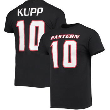 Men's - Original Retro Brand Cooper Kupp Black Eastern Washington Eagles Player T-Shirt College Football T-Shirt