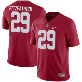 Men's - Minkah Fitzpatrick Alabama Crimson Tide Nike Game Crimson College Football Jersey