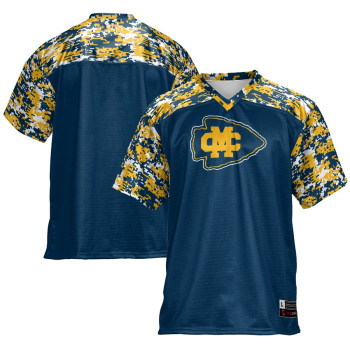 Men's - Mississippi Choctaws Blue College Football Jersey