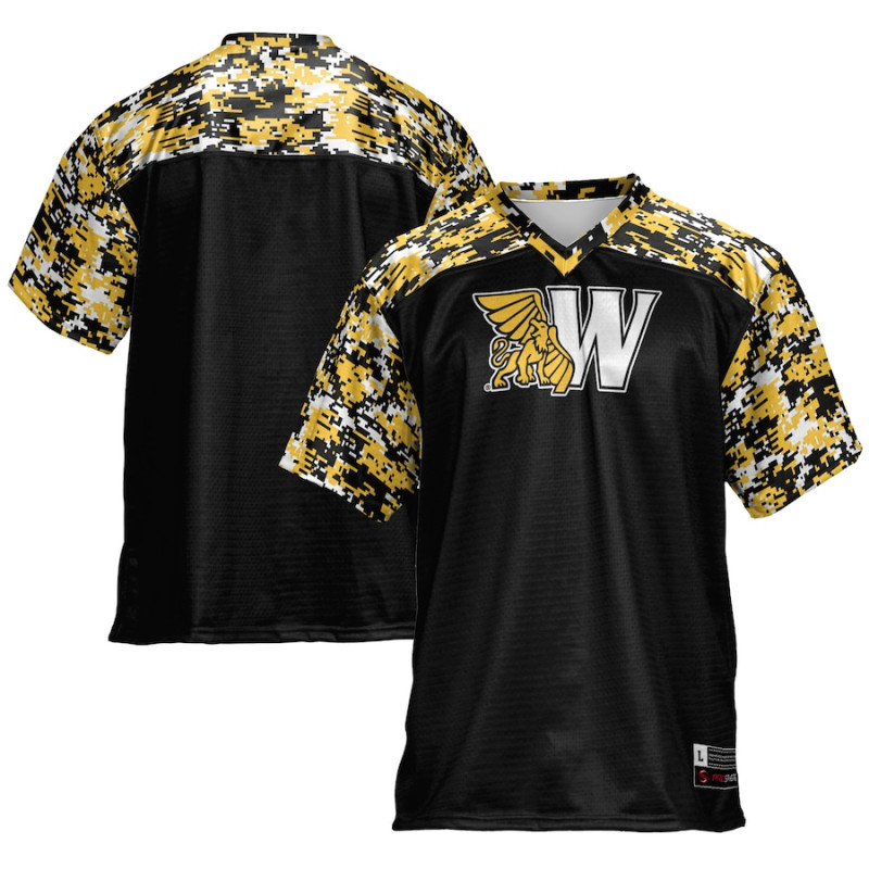 Men's - Missouri Western State Griffons Black College Football Jersey Men's - Missouri Western State Griffons Black College Football Jersey