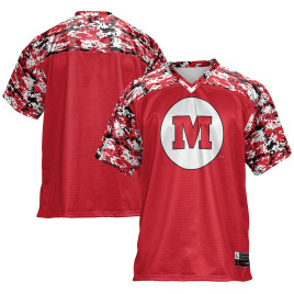 Men's - Monmouth Fighting Scots Red College Football Jersey