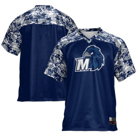 Men's - Monmouth Hawks Navy College Football Jersey