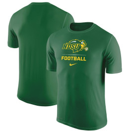 Men's - NDSU Bison Nike Sport Legend Performance Green College Football T-Shirt Men's - NDSU Bison Nike Sport Legend Performance Green College Football T-Shirt