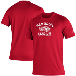 Men's - Nebraska Huskers adidas Great Place AEROREADY Creator Scarlet College Football T-Shirt Men's - Nebraska Huskers adidas Great Place AEROREADY Creator Scarlet College Football T-Shirt