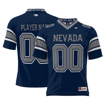 Men's - Nevada Wolf Pack ProSphere NIL Customize Navy College Football Jersey