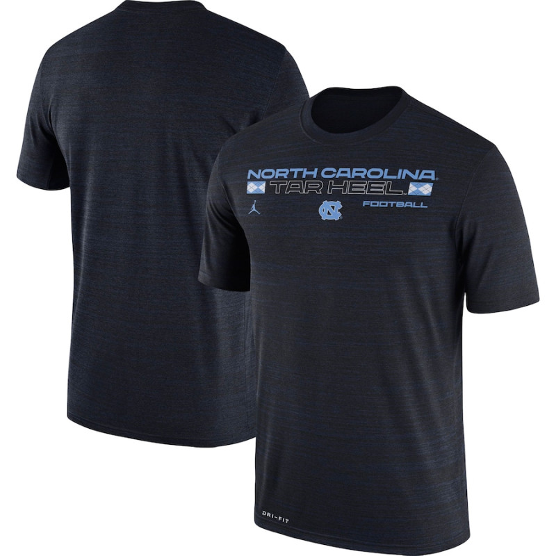 Men's - North Carolina Tar Heels Nike Velocity Legend Performance Navy College Football T-Shirt Men's - North Carolina Tar Heels Nike Velocity Legend Performance Navy College Football T-Shirt