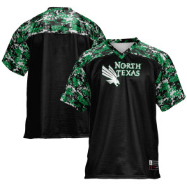 Men's - North Texas Mean Green Black College Football Jersey