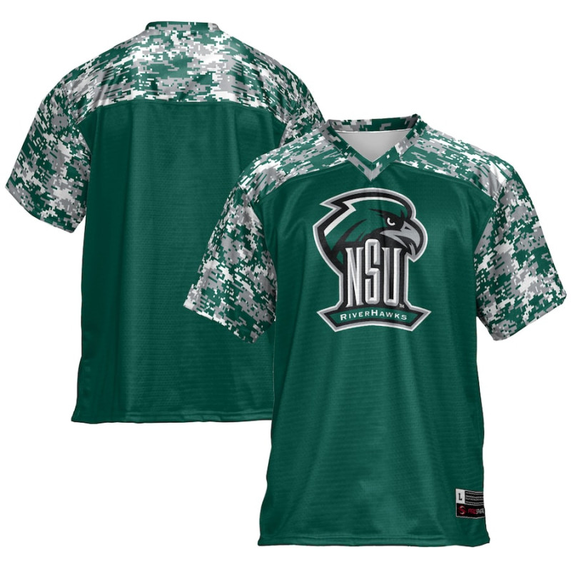 Men's - Northeastern State Riverhawks Green College Football Jersey Men's - Northeastern State Riverhawks Green College Football Jersey