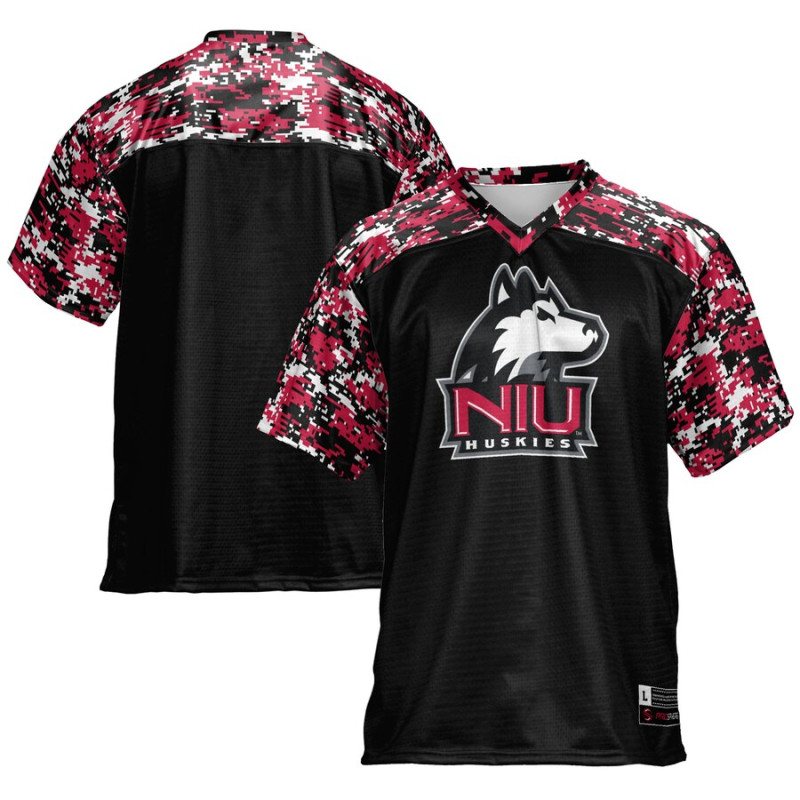 Men's - Northern Illinois Huskies Black College Football Jersey Men's - Northern Illinois Huskies Black College Football Jersey