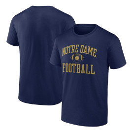 Men's - Notre Dame Fighting Irish Fanatics Branded First Sprint Team Navy College Football T-Shirt