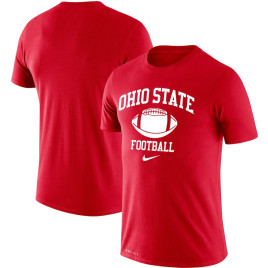 Men's - Ohio State Buckeyes Nike Retro Lockup Legend Performance Scarlet College Football T-Shirt Men's - Ohio State Buckeyes Nike Retro Lockup Legend Performance Scarlet College Football T-Shirt