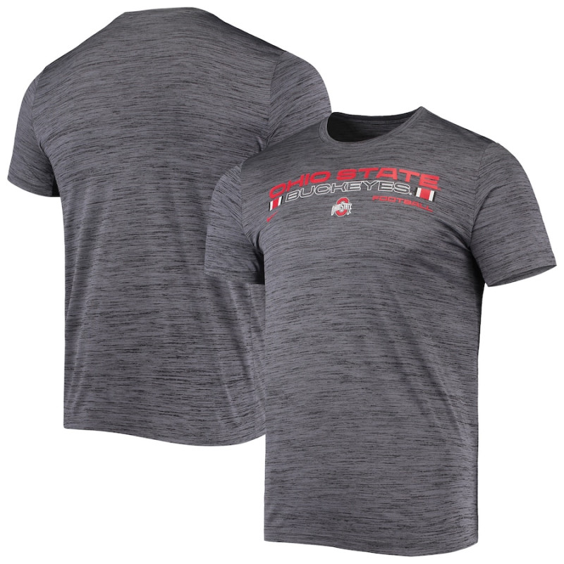 Men's - Ohio State Buckeyes Nike Velocity Legend Performance Charcoal College Football T-Shirt Men's - Ohio State Buckeyes Nike Velocity Legend Performance Charcoal College Football T-Shirt