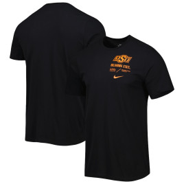 Men's - Oklahoma State Cowboys Nike Team Practice Performance Black College Football T-Shirt