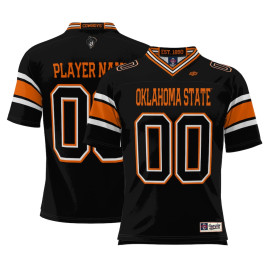 Men's - Oklahoma State Cowboys ProSphere NIL Customize Black College Football Jersey