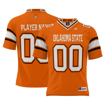 Youth Oklahoma State Cowboys ProSphere NIL Customize Orange College Football Jersey
