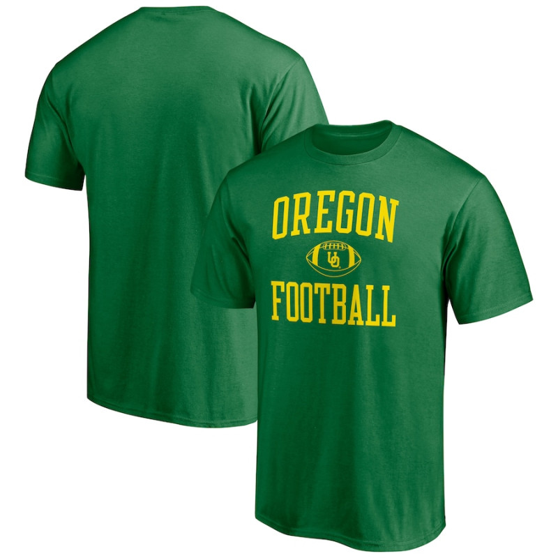 Men's - Oregon Ducks Fanatics Branded First Sprint Team Green College Football T-Shirt Men's - Oregon Ducks Fanatics Branded First Sprint Team Green College Football T-Shirt