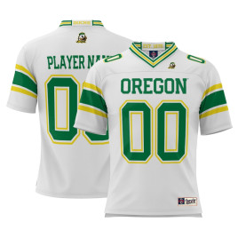 Men's - Oregon Ducks ProSphere NIL Customize White College Football Jersey