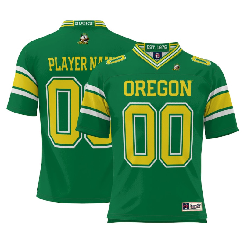 Youth Oregon Ducks ProSphere NIL Customize Green College Football Jersey Youth Oregon Ducks ProSphere NIL Customize Green College Football Jersey