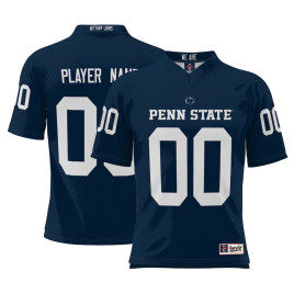 Men's - Penn State Nittany Lions ProSphere NIL Customize Navy College Football Jersey