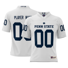 Men's - Penn State Nittany Lions ProSphere NIL Customize White College Football Jersey
